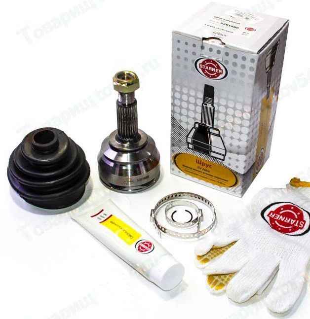 ШРУС наружysq Lada Largus (12-) 1.6 16V (23 шлица наружных, 22 внутренних) <b>STARNER S201680</b> - изображение