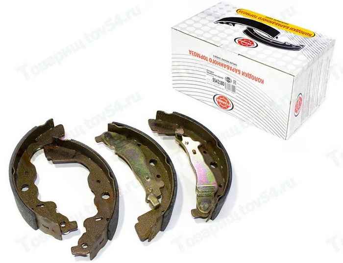 Колодки тормозные задние Renault Logan,Largus 230мм с рычагом 7701210109 <b>STARNER S542180</b> - изображение Колодки тормозные задние Renault Logan,Largus 230мм с рычагом 7701210109 <b>STARNER S542180</b> - изображение