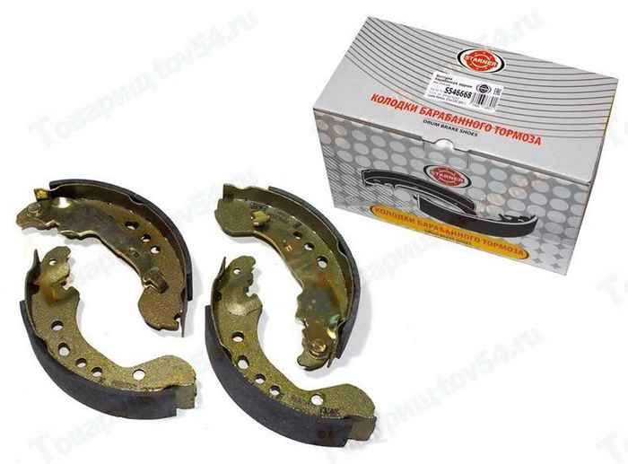 Колодки тормозные задние ВАЗ 2181 Vesta 8450006849 <b>STARNER S546668</b> - изображение