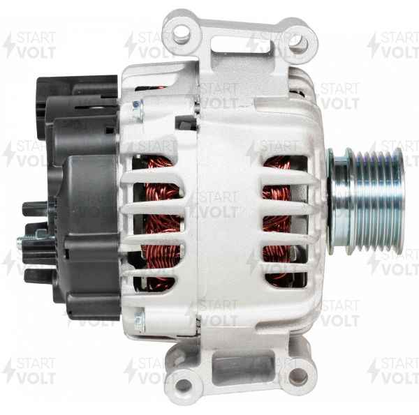 Генератор Lada Vesta, X-RAY 1.6i/1.8i 120A (тип VALEO) 8450006900 <b>СТАРТВОЛЬТ LG 0192</b> - изображение 2