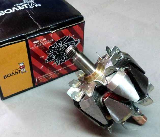 Якорь генератора ВАЗ 2110, Газ ЗМЗ 409 d=17мм <b>СТАРТВОЛЬТ VGR 0110</b> - изображение