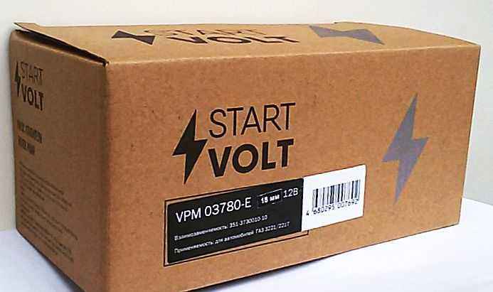 Помпа водяная STARTVOLT VPM 03780E дополнительная электрическая 12V с разъемом (351-3730010-10) - изображение 5