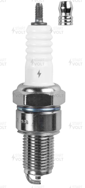 Свеча ВАЗ 2101-2108 карб. зазор 0,7мм медная <b>СТАРТВОЛЬТ VSP 0103</b> - изображение