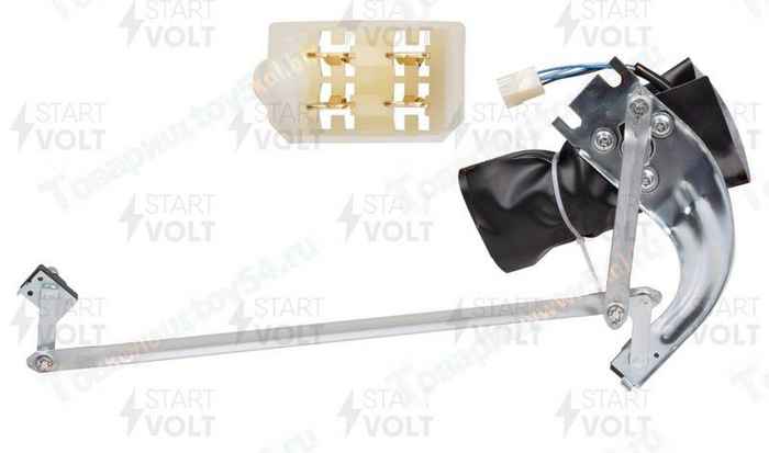 Трапеция стеклоочистителя ВАЗ 2105 в сборе с мотором <b>STARTVOLT VWA 01003</b> - изображение