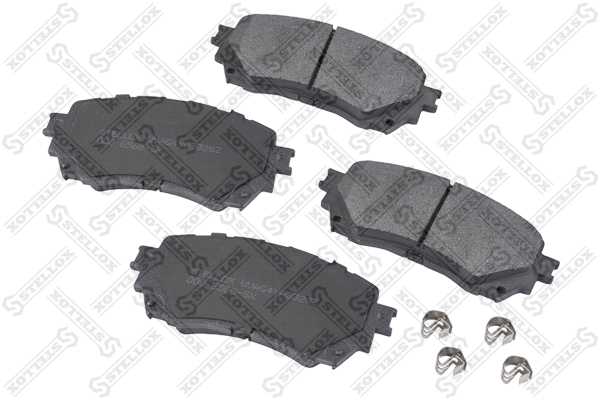 000 656B-SX_колодки дисковые передние с антискрип. пластинами_ Mazda 6 2.02.2D 12> <b>STELLOX 000656BSX</b> - изображение 000 656B-SX_колодки дисковые передние с антискрип. пластинами_ Mazda 6 2.02.2D 12> <b>STELLOX 000656BSX</b> - изображение