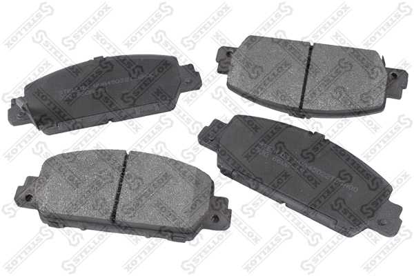 000 660B-SX_колодки дисковые передние ! с антискрип. пластинами Honda Accord all 13> <b>STELLOX 000660BSX</b> - изображение 000 660B-SX_колодки дисковые передние ! с антискрип. пластинами Honda Accord all 13> <b>STELLOX 000660BSX</b> - изображение