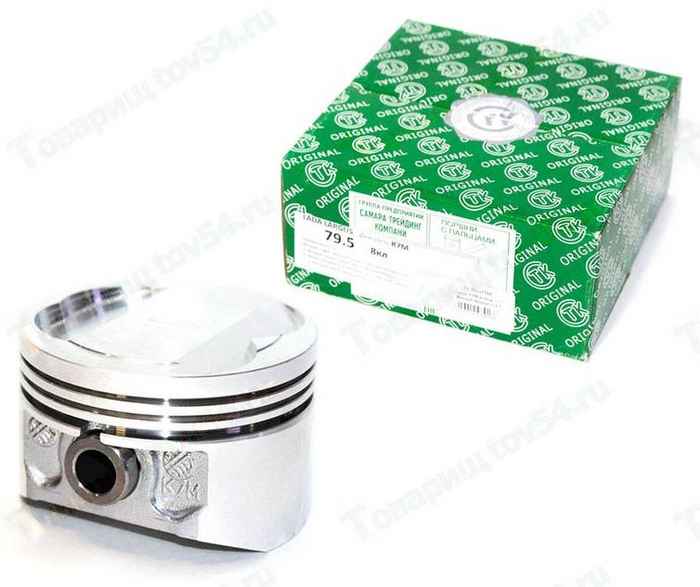 Поршень К7М и мод. (8кл) Largus, Renault-Nissan (79,5) (с пальцами) группа A <b>СТК К7М (8кл.) гр. A</b> - изображение