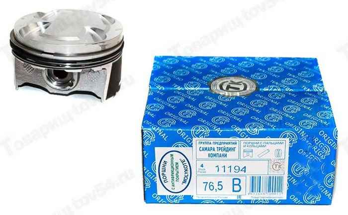 Поршневая группа ВАЗ 11194 (76,5) невтыковой группа B <b>СТК ППК 11194 (76,5) B</b> - изображение Поршневая группа ВАЗ 11194 (76,5) невтыковой группа B <b>СТК ППК 11194 (76,5) B</b> - изображение