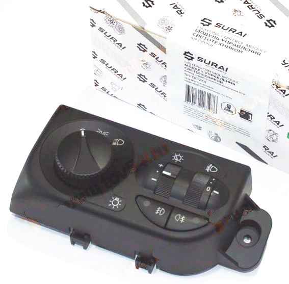 Модуль управления светотехникой ВАЗ 2170 Приора с ПТФ Люкс <b>SURAI SR 00701</b> - изображение