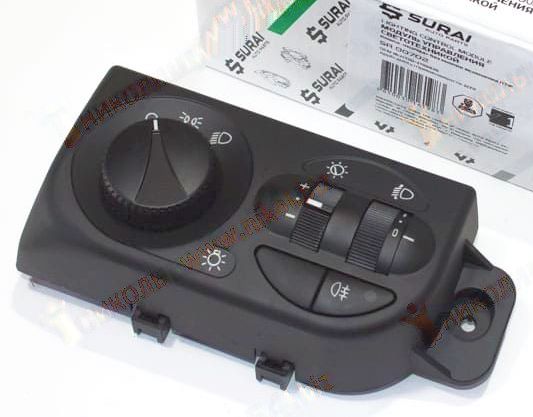 Модуль управления светотехникой без противотуманных фар ВАЗ 2170 Приора <b>SURAI SR 00702</b> - изображение