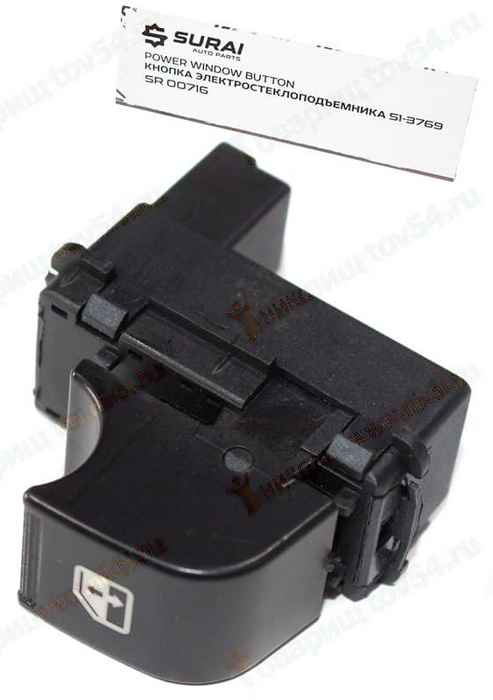 Выключатель стеклоподъемника ВАЗ 2170 Приора <b>SURAI SR 00716</b> - изображение