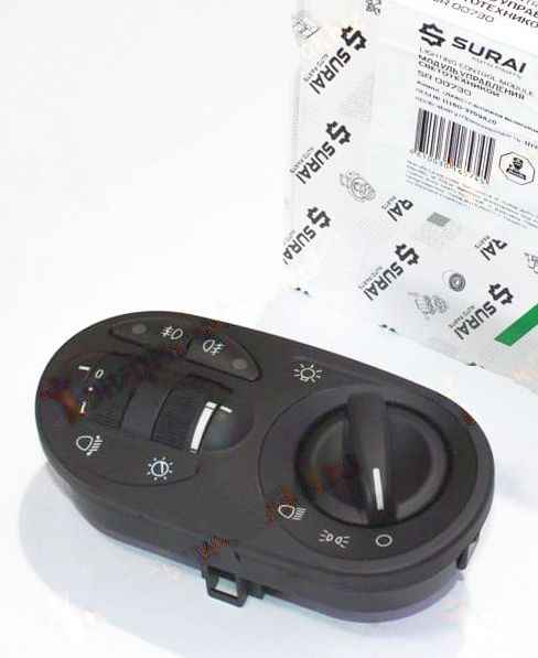 Модуль управления светотехникой с противотуманными фарами ВАЗ 1117-2118 Калина Люкс <b>SURAI SR 00730</b> - изображение Модуль управления светотехникой с противотуманными фарами ВАЗ 1117-2118 Калина Люкс <b>SURAI SR 00730</b> - изображение