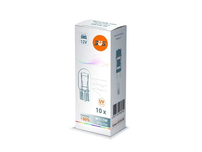 Лампа накаливания 12V W215W W3x16q <b>SVS 0200016000</b> - изображение Лампа накаливания 12V W215W W3x16q <b>SVS 0200016000</b> - изображение