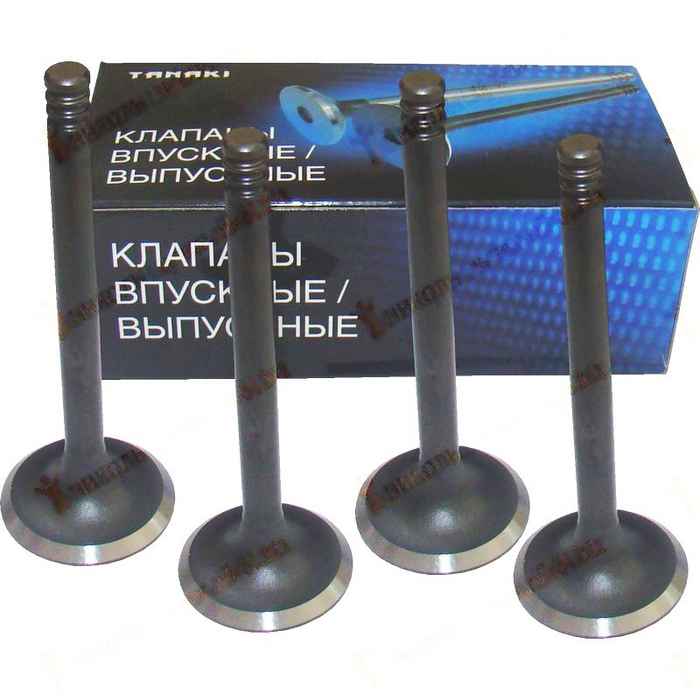 Клапаны ГРМ ВАЗ 21083 впуск (4шт) в уп. <b>TANAKI TKV-1007010-21</b> - изображение