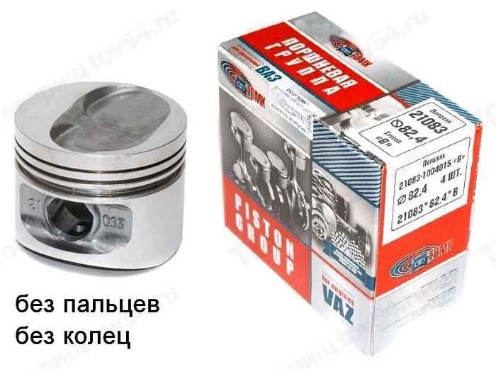 Поршни ВАЗ 21083 (82,4) группа B <b>ТДМК 21083 -100401-31</b> - изображение Поршни ВАЗ 21083 (82,4) группа B <b>ТДМК 21083 -100401-31</b> - изображение