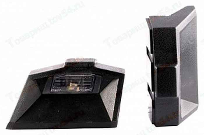 Фонарь подсветки номера ВАЗ 2106, 2121 Нива правый без лампы <b>ТехАвтоСвет 111-02</b> - изображение