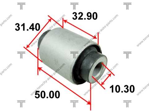 Сайлентблок тяги <b>TENACITY AAMHO1008</b> - изображение