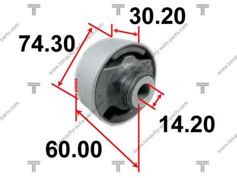 Сайлентблок 51391-SDA-A03 <b>TENACITY AAMHO1018</b> - изображение Сайлентблок 51391-SDA-A03 <b>TENACITY AAMHO1018</b> - изображение