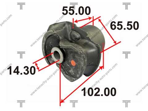 Сайлентблок задней балки <b>TENACITY AAMTO1057</b> - изображение
