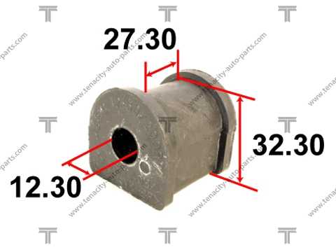 Втулка тпу <b>TENACITY ASBTO1008</b> - изображение