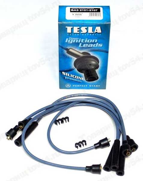 Комплект проводов зажигания TESLA T355S - изображение