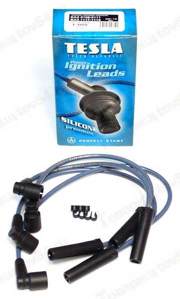 Комплект проводов зажигания TESLA T395S - изображение
