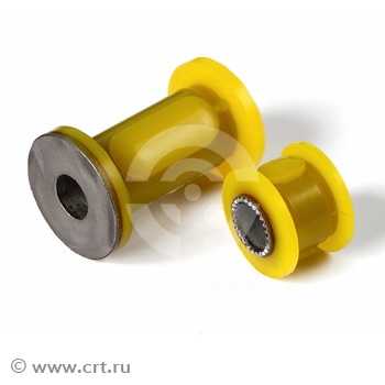 Полиуретановый комплект сайлентблоков рулевой рейки TOYOTA LAND CRUISER PRADO 9#, TOYOACE BU107, HILUX 18# <b>ТОЧКА ОПОРЫ 120172</b> - изображение