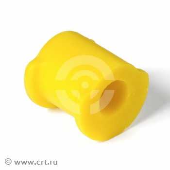 Полиуретановая втулка стабилизатора, задней подвески, концевая VOLKSWAGEN TRANSPORTER (2003 - ), I.D. = 20,5 мм (2 шт. в уп.) <b>ТОЧКА ОПОРЫ 22012189</b> - изображение