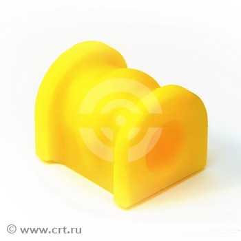 Полиуретановая втулка стабилизатора, передней подвески HONDA HR - V 3D, HR - V 5D, I.D. = 26,5 мм (2 шт. в уп.) <b>ТОЧКА ОПОРЫ 7011054</b> - изображение