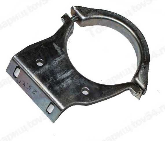 Кронштейн приемной трубы ВАЗ 1118 в сборе <b>Тольятти 1118-1203040-01</b> - изображение