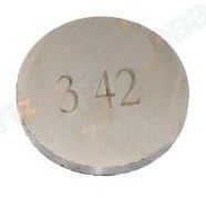 Шайба регулировки клапанов ВАЗ 2108 (пятак) 3,42 <b>2108-01007056-19</b> - изображение