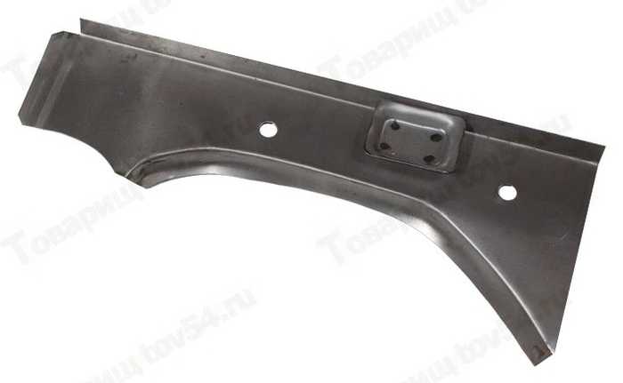 Поддомкратник задний левый (ВАЗ 2108) с усилителем белый <b>Тольятти 2108-5102055</b> - изображение