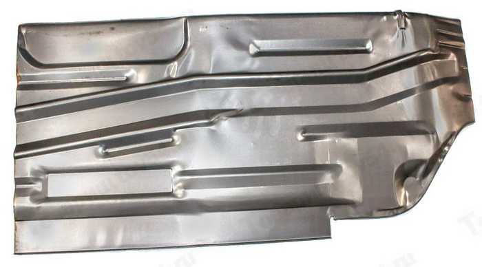 Рем.вставка пола передняя левая (ВАЗ 2110) (ваз) 1250мм белая <b>Тольятти 2110-5101031</b> - изображение