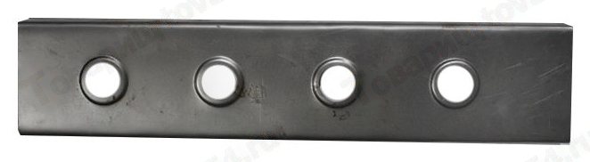 Усилитель порога (ВАЗ 2110) короткий 1мм. белый <b>Тольятти 2110-5401716</b> - изображение