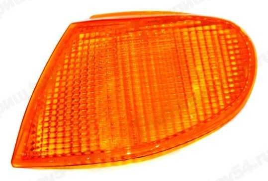 Стекло указателя поворота ВАЗ 2115 желтое левое УП 051.3711-01 <b>Тольятти Р 0151.3711204</b> - изображение