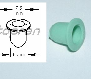 Клипса молдинга AUDI A3 97-03/VW GOLF/TOUAREG 79-/PASSAT 94 <b>TOPRAN 103105015</b> - изображение Клипса молдинга AUDI A3 97-03/VW GOLF/TOUAREG 79-/PASSAT 94 <b>TOPRAN 103105015</b> - изображение