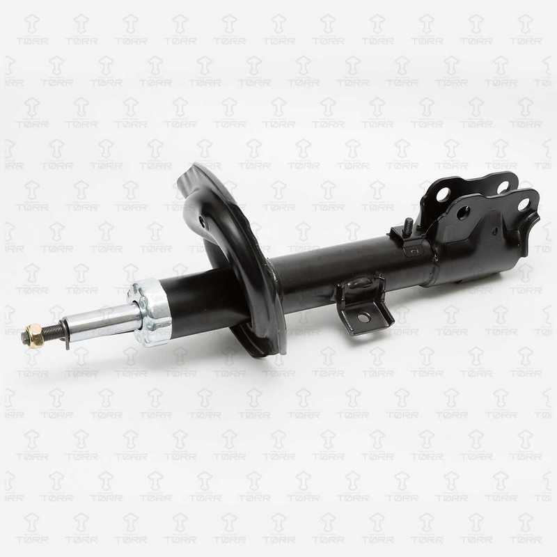Амортизатор передний, газовый MITSUBISHI Outlander 07-> PEUGEOT 4007 07-> CITROEN C-Crosser 07-> (прав.) <b>TORR DV1242R</b> - изображение
