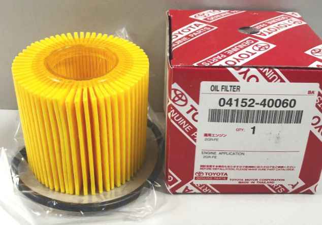 Фильтр масляный (картридж) VITZ,PASSO,BELTO 1KR-FE 05- <b>TOYOTA 04152-40060</b> - изображение