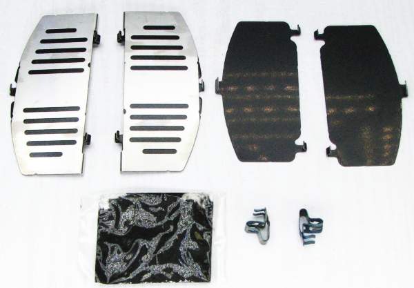 Комплект противоскрипных пластин FR COROLLA (AE11#, CE11#, EE111) 97- <b>TOYOTA 04945-13020</b> - изображение