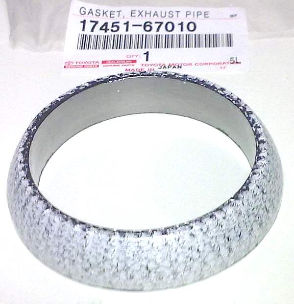 Кольцо глушителя конус CRUISER PRADO 1KZ <b>TOYOTA 17451-67010</b> - изображение