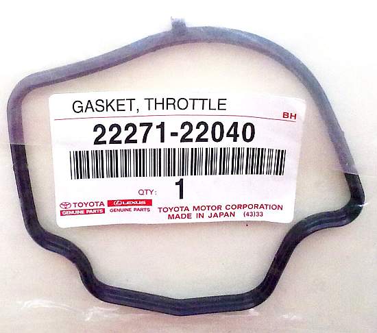 Прокладка дроссельной заслонки COROLLA 1ZZFE 00- <b>TOYOTA 22271-22040</b> - изображение