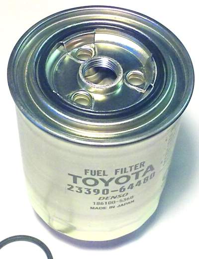 Фильтр топливный 1KZ / 1HZ / 1HD / 1KD / 2KD / 1CD / 2L / 3L / 2C / 5LE / 1AD / 1ND <b>TOYOTA 23390-64480</b> - изображение 1