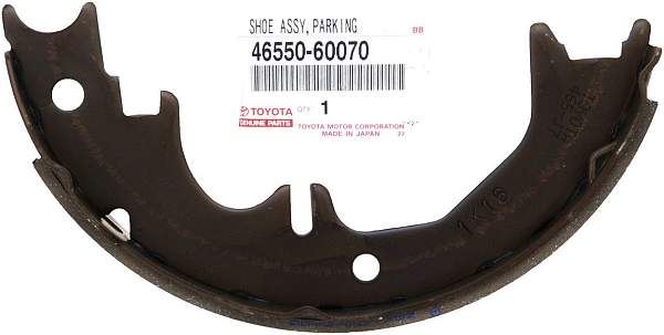 Колодка ручника LAND CRUISER PRADO 95- <b>TOYOTA 46550-60070</b> - изображение