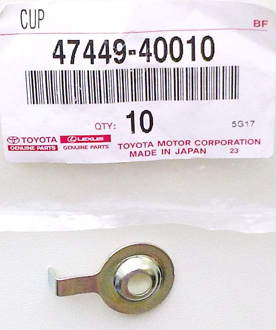 Шайбочка <b>TOYOTA 47449-40010</b> - изображение
