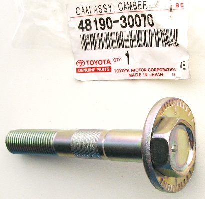 Болт с эксцентриком FR рычага ALTEZZA / CROWN / MARK 2 / VEROSSA <b>TOYOTA 48190-30070</b> - изображение
