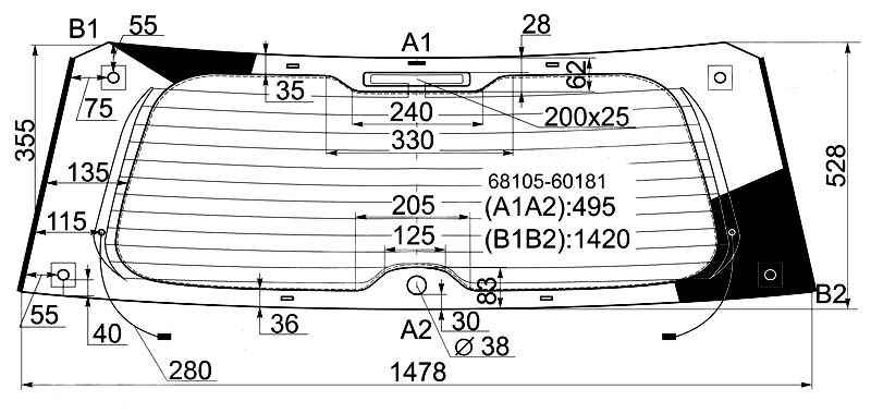 TOYOTA 6810560181 - изображение