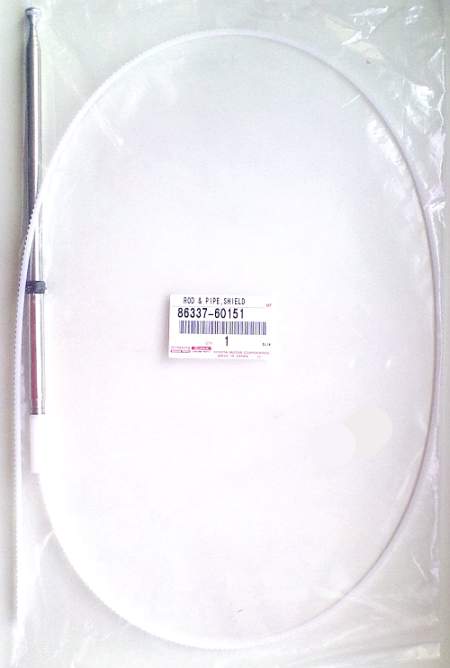 Штырь антенны LAND CRUISER 100 / LEXUS LX470 02-07 <b>TOYOTA 86337-60151</b> - изображение