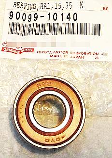 Подшипник генератора TOYOTA 90099-10140 - изображение