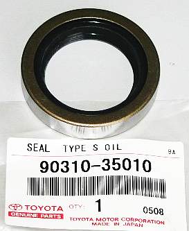Сальник полуоси FR LAND CRUISER 7#,8#,10# <b>TOYOTA 90310-35010</b> - изображение