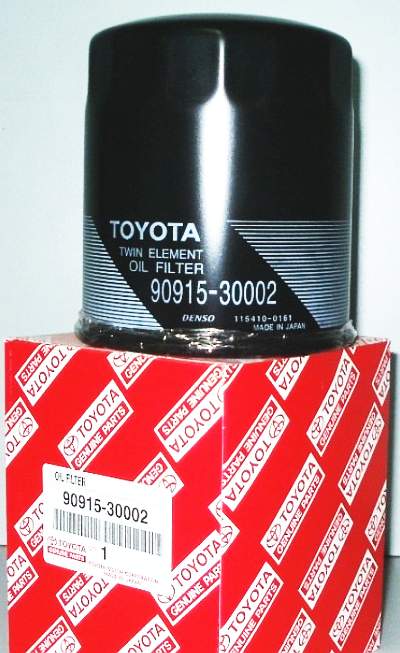 Фильтр масляный 1HZ,1KZTE <b>TOYOTA 90915-30002</b> - изображение